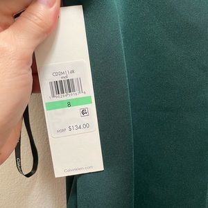 Emerald Green brand new Calvin Klein Dress.
